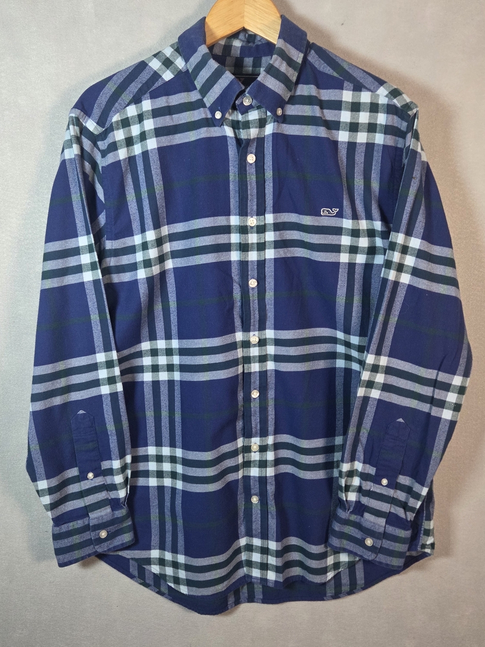 Vineyard Vines performance slim-fit Crosby button-down shirt (T694)
